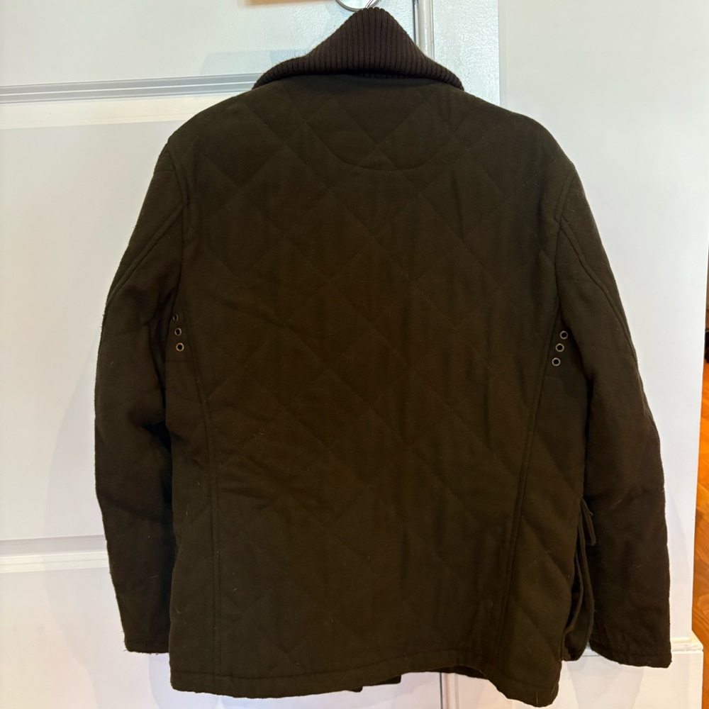 J.W. Anderson x Uniqlo Men's Green Quilted Jacket Sz S - Picture 7 of 7